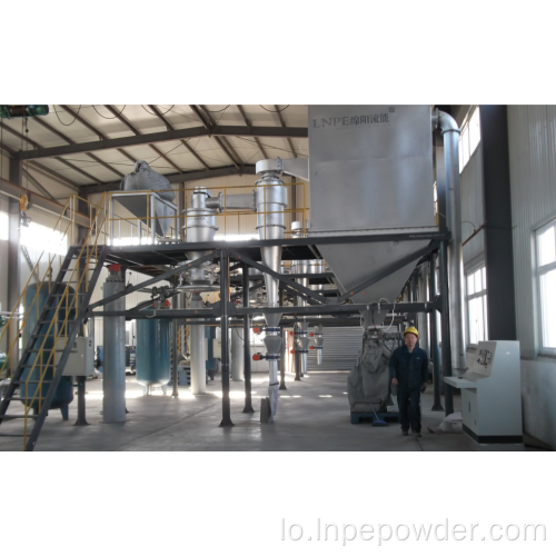 ລະບົບໂຮງງານຜະລິດ Jet Jet Mill